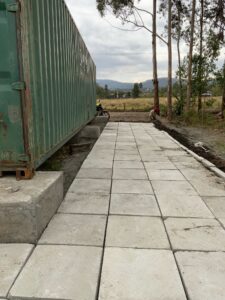 Green container